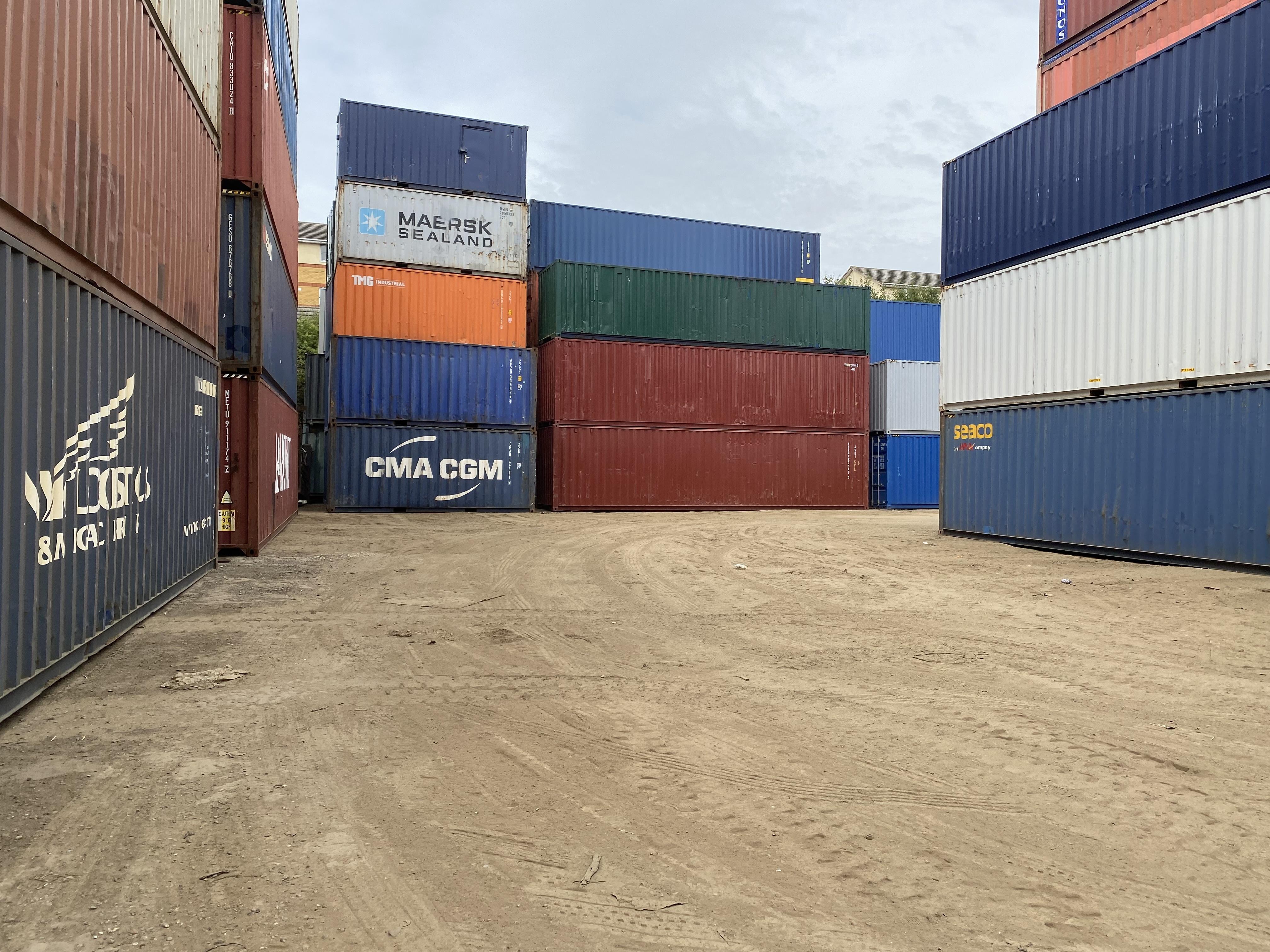 container yard